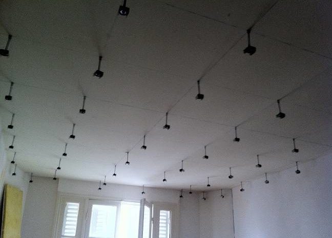  Chantier isolation acoustique plafond
